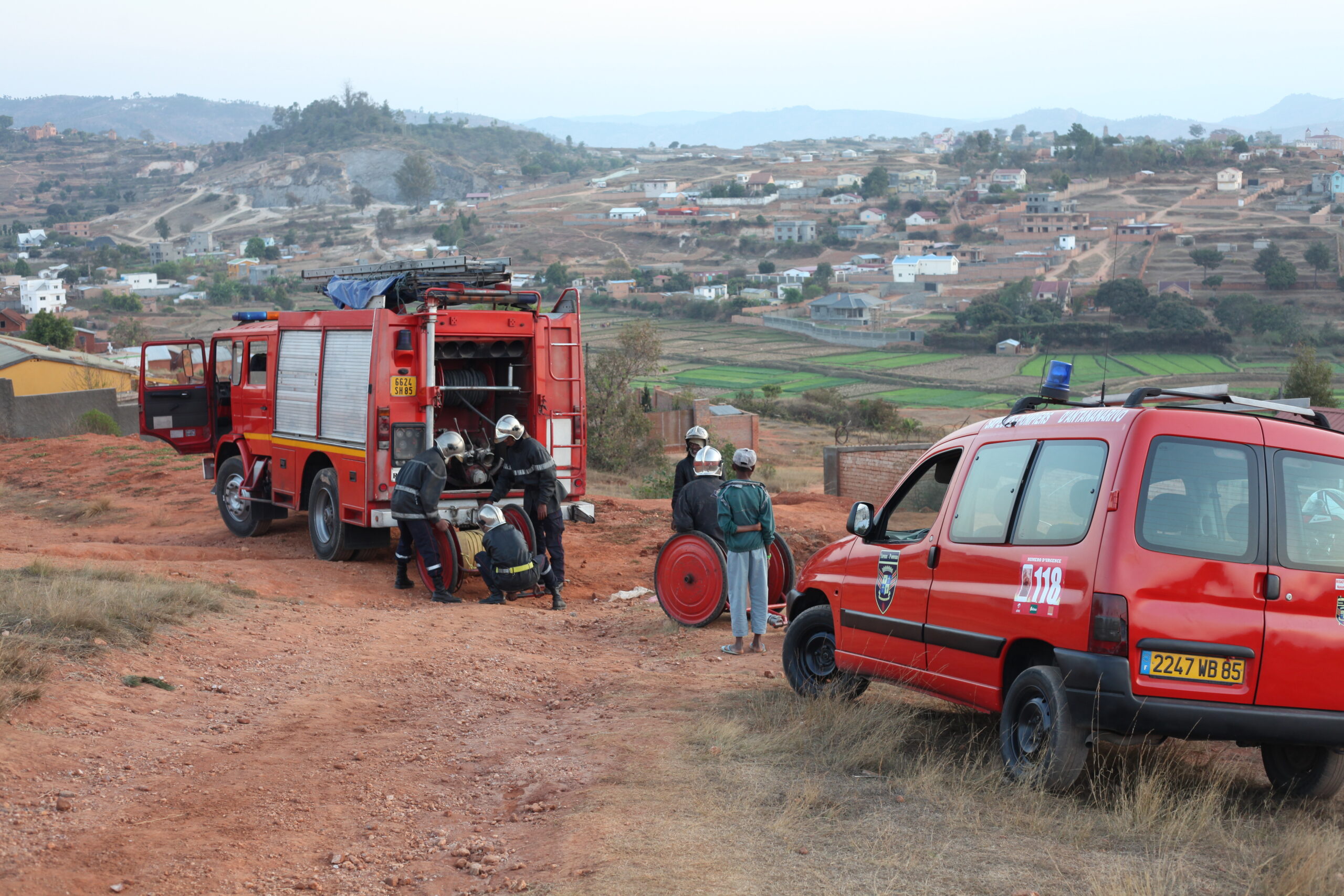 Firemen at AAB